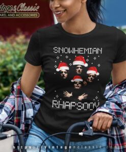 Queen Snowhemian Rhapsody Christmas Women TShirt