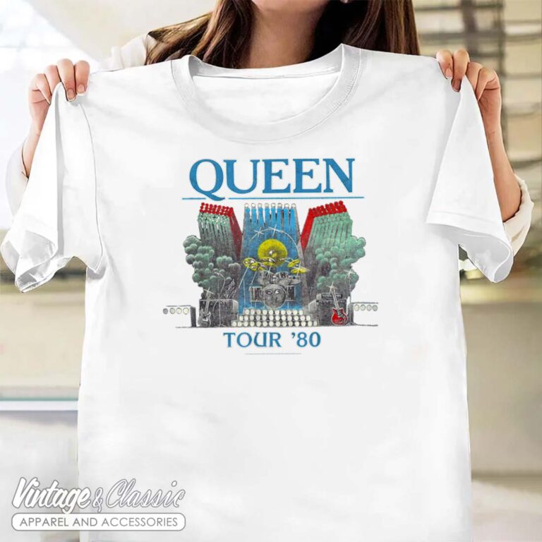 Queen Tour 80 Tshirt 1 Queen Tour 80 Tshirt 1