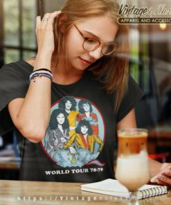 Queen World Tour 78 79 Shirt 6 Queen World Tour 78 79 Women TShirt