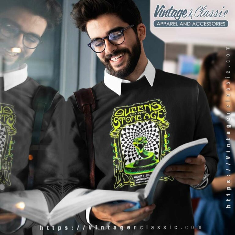 Queens Of The Stone Age Aug 4 2023 Toronto On Sweatshirt Queens Of The Stone Age Aug 4 2023 Toronto On Sweatshirt