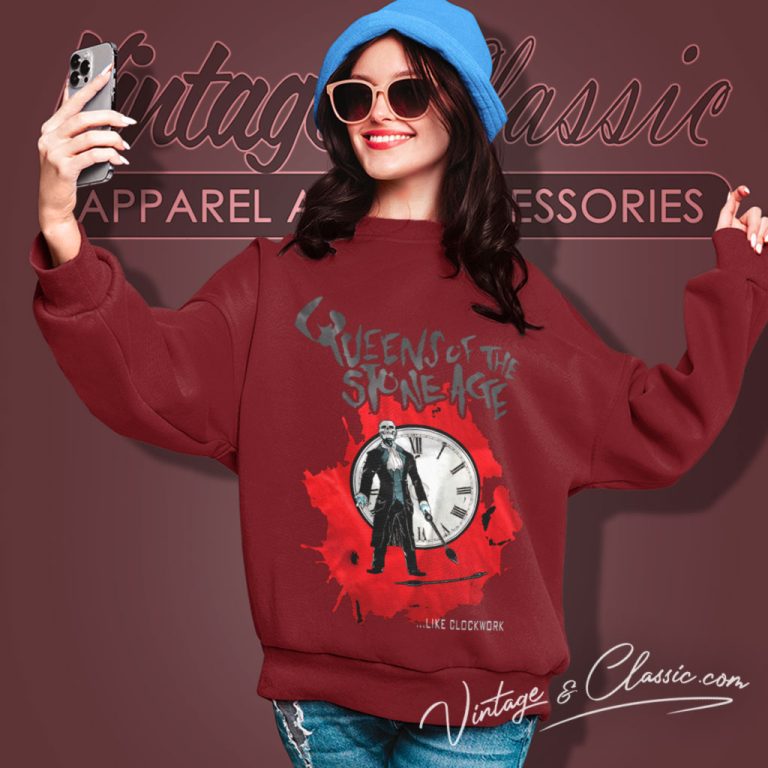 Queens Of The Stone Age Shirt Like Clockwork Sweatshirt Queens Of The Stone Age Shirt Like Clockwork Sweatshirt