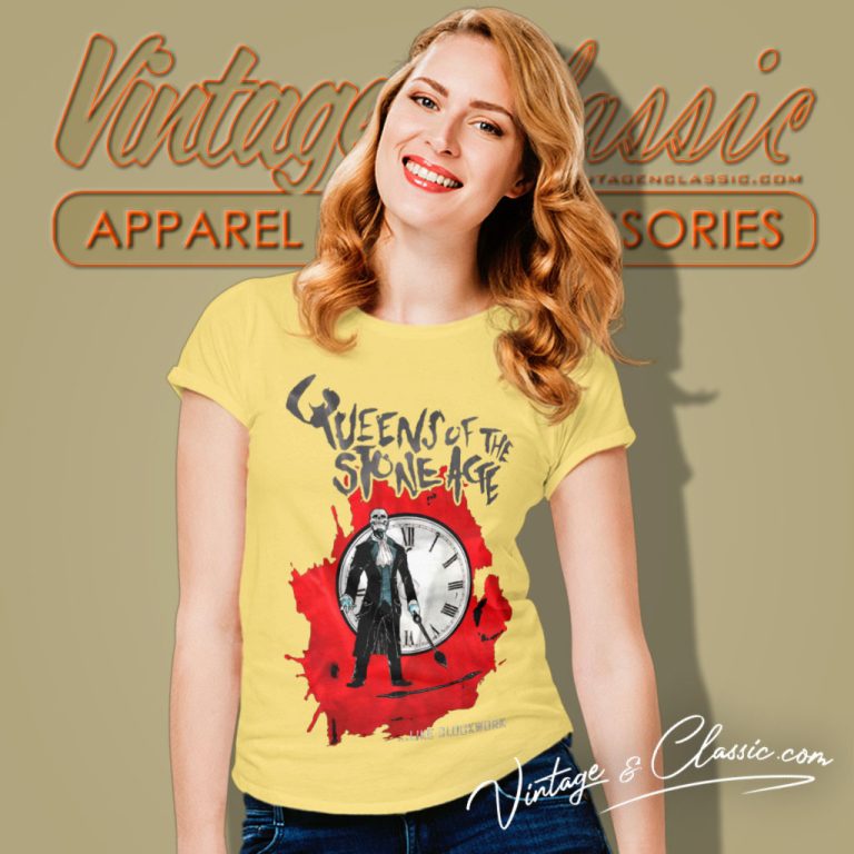 Queens Of The Stone Age Shirt Like Clockwork Women T Shirt Queens Of The Stone Age Shirt Like Clockwork Women T Shirt