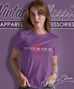 Queens Of The Stone Age Text Logo Women T Shirt