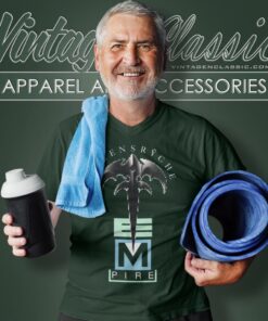 Queensryche 1990 Empire V Neck TShirt