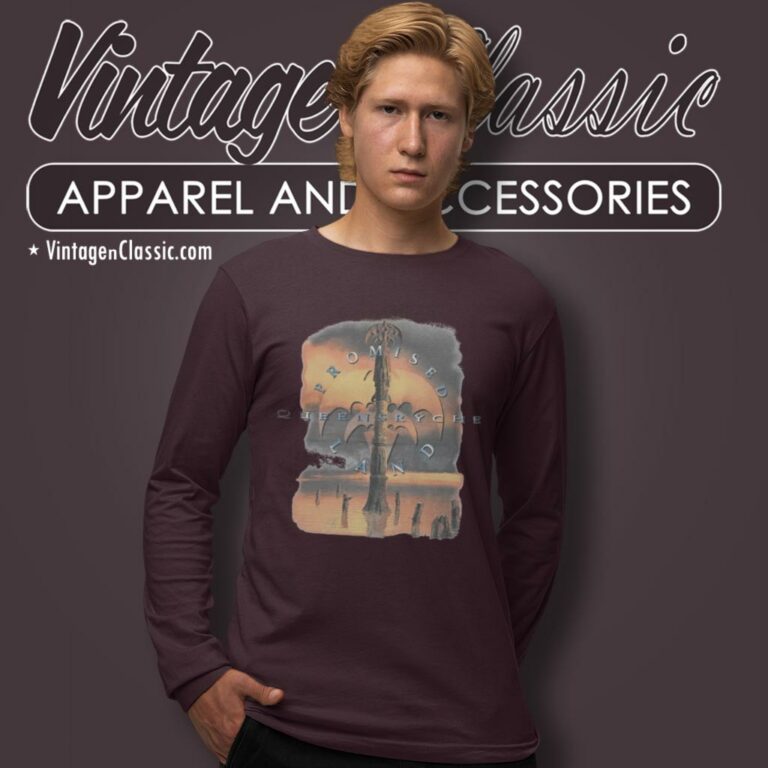 Queensryche 94 95 Europe Tour Long Sleeve Tee Queensryche 94 95 Europe Tour Long Sleeve Tee