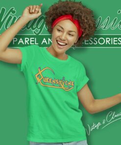 Queensryche Classic Logo Women T Shirt