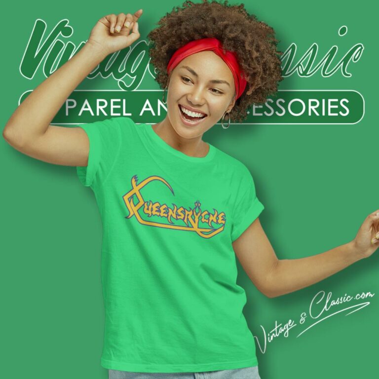 Queensryche Classic Logo Women T Shirt Queensryche Classic Logo Women T Shirt