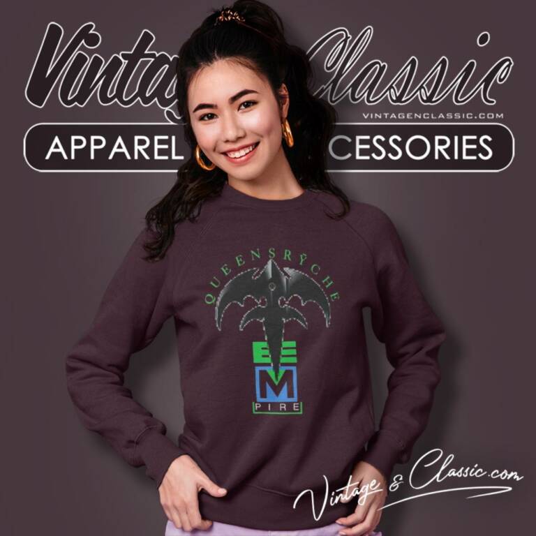 Queensryche Empire Album Sweatshirt Queensryche Empire Album Sweatshirt