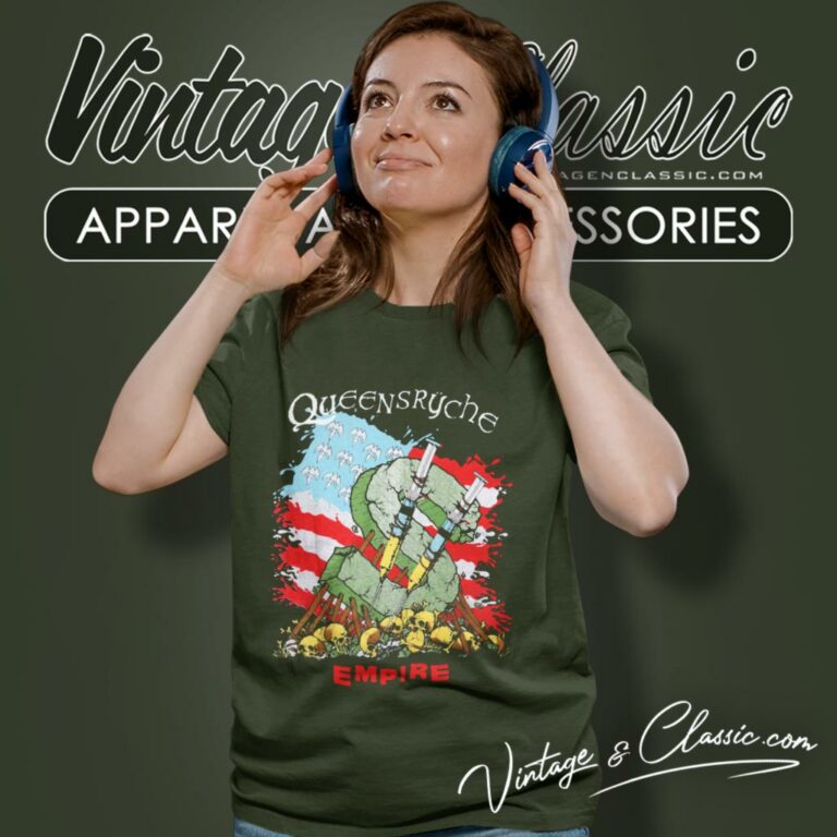 Queensryche Empire Tour Women T Shirt Queensryche Empire Tour Women T Shirt