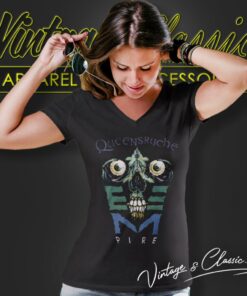 Queensryche Empire V Neck TShirt
