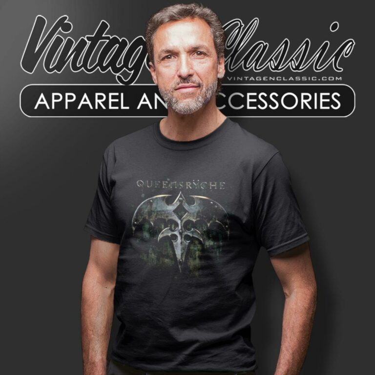 Queensryche Logo Black T Shirt Queensryche Logo Black T Shirt