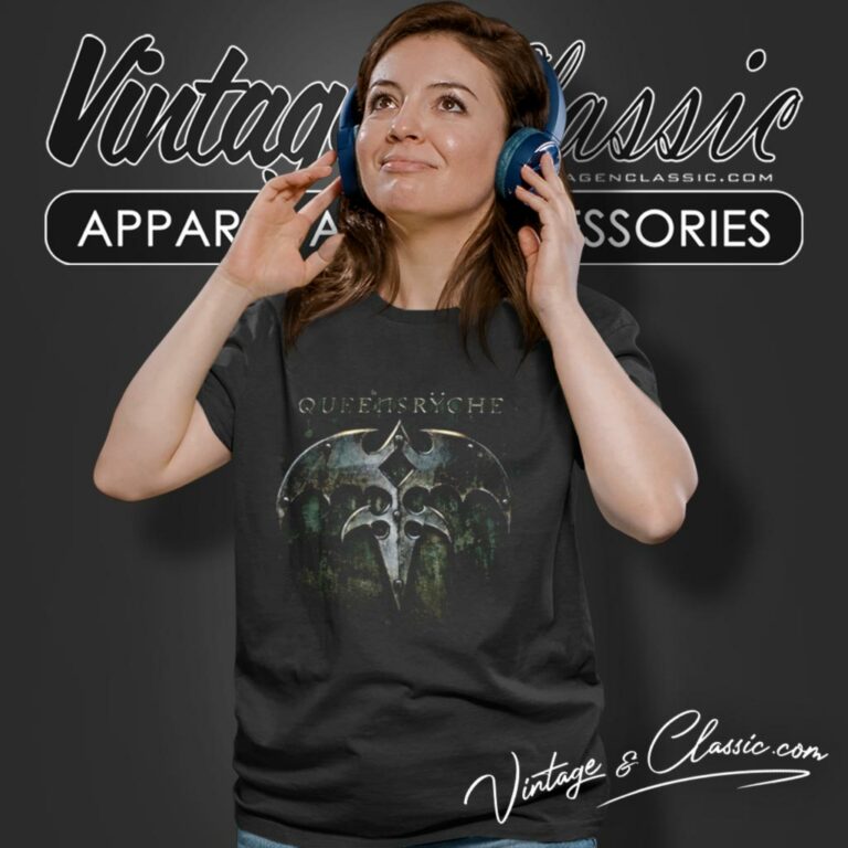 Queensryche Logo Black Women T Shirt Queensryche Logo Black Women T Shirt