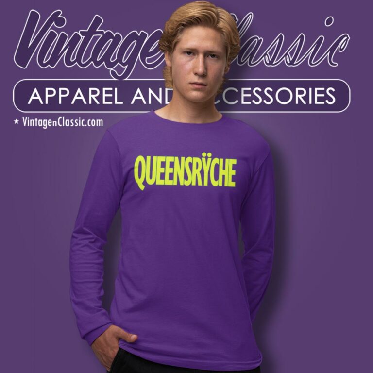 Queensryche Logo Long Sleeve Tee Queensryche Logo Long Sleeve Tee