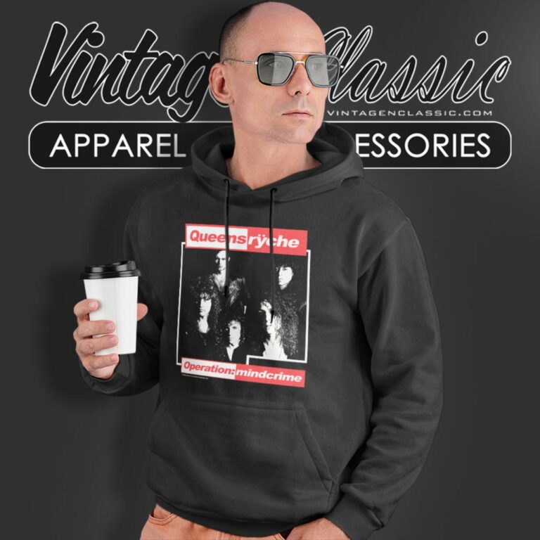 Queensryche Operation Mindcrime Album Hoodie Queensryche Operation Mindcrime Album Hoodie