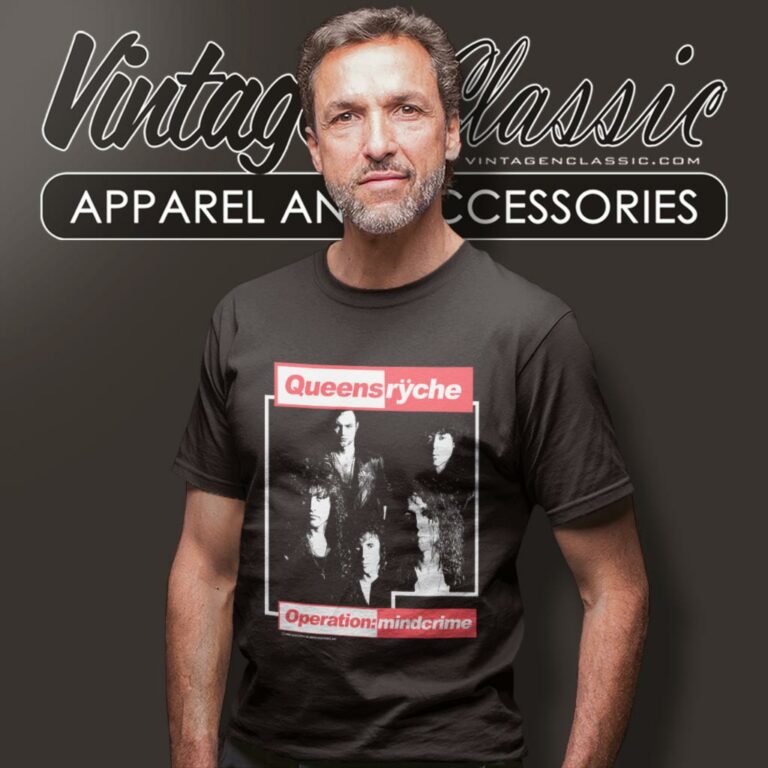 Queensryche Operation Mindcrime Album T Shirt Queensryche Operation Mindcrime Album T Shirt