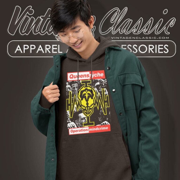 Queensryche Operation Mindcrime Hoodie Queensryche Operation Mindcrime Hoodie