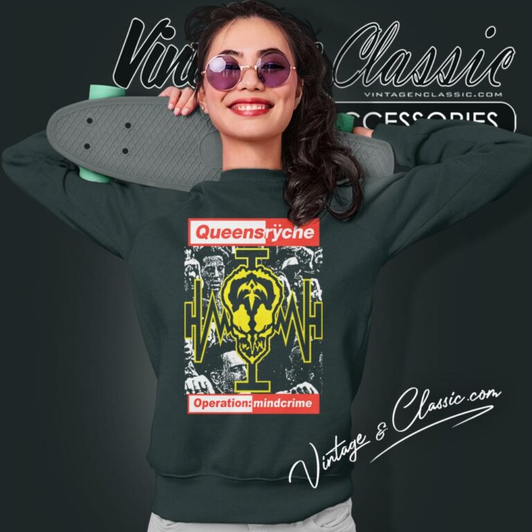 Queensryche Operation Mindcrime Sweatshirt Queensryche Operation Mindcrime Sweatshirt