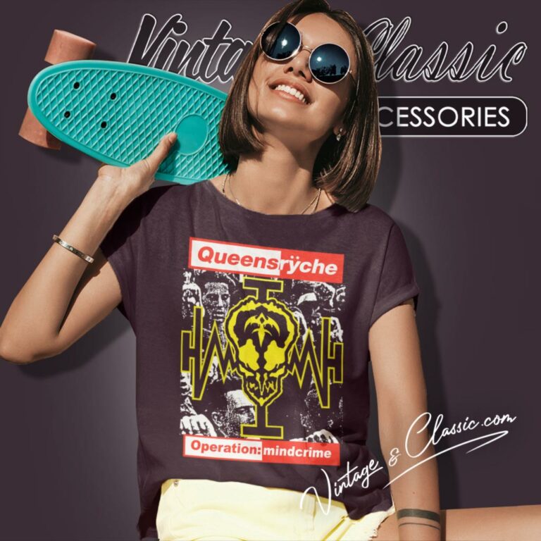 Queensryche Operation Mindcrime Women T Shirt Queensryche Operation Mindcrime Women T Shirt