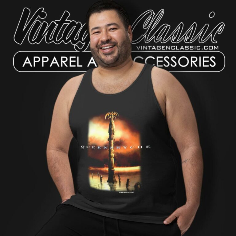 Queensryche Promised Land Tank Top Racerback Queensryche Promised Land Tank Top Racerback