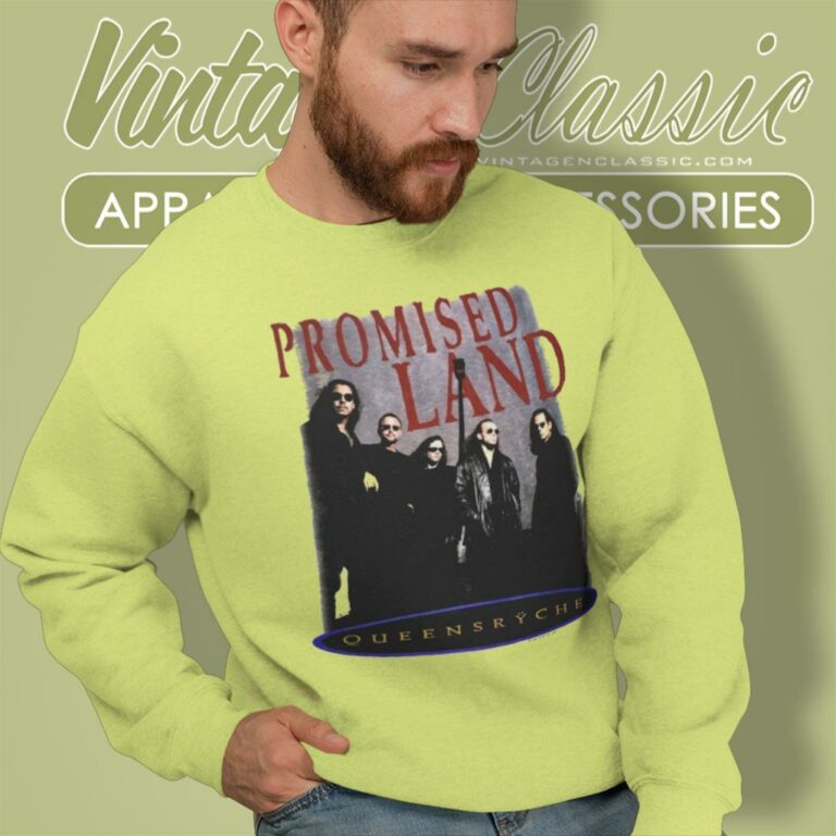 Queensryche Promised Land Tour Sweatshirt Queensryche Promised Land Tour Sweatshirt