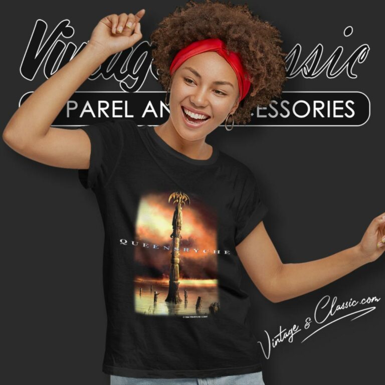 Queensryche Promised Land Women T Shirt Queensryche Promised Land Women T Shirt