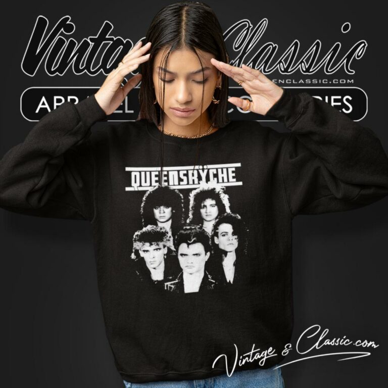 Queensryche Rage For Order Album Sweatshirt Queensryche Rage For Order Album Sweatshirt