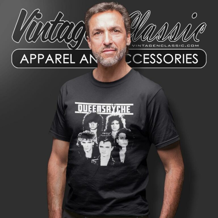 Queensryche Rage For Order Album T Shirt Queensryche Rage For Order Album T Shirt