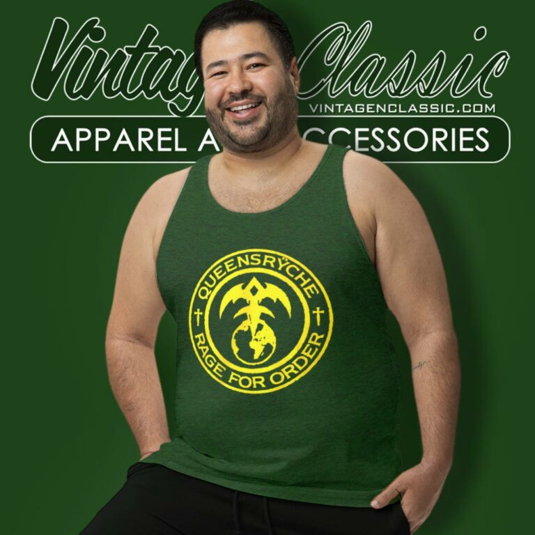 Queensryche Rage For Order Tank Top Racerback Queensryche Rage For Order Tank Top Racerback