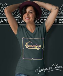 Queensryche Remastered 2003 V Neck TShirt