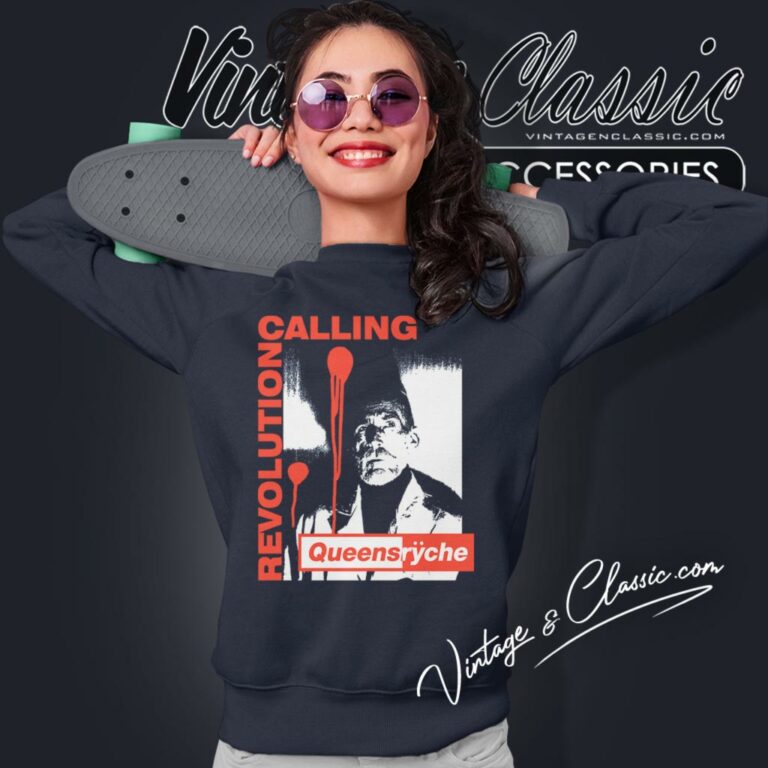 Queensryche Revolution Calling Sweatshirt Queensryche Revolution Calling Sweatshirt