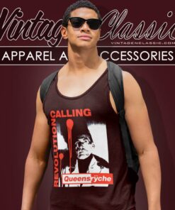 Queensryche Revolution Calling Tank Top Racerback