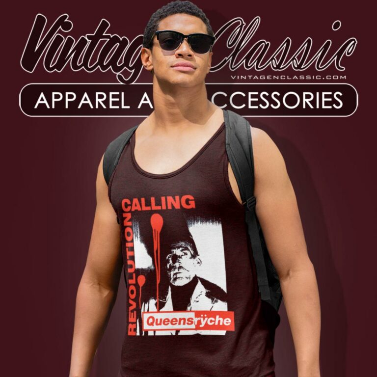 Queensryche Revolution Calling Tank Top Racerback Queensryche Revolution Calling Tank Top Racerback