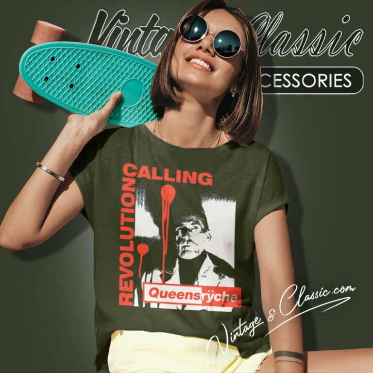 Queensryche Revolution Calling Women T Shirt Queensryche Revolution Calling Women T Shirt