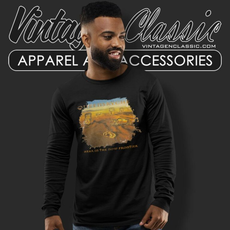 Queensryche Shirt Hear In The Now Frontier Long Sleeve Tee Queensryche Shirt Hear In The Now Frontier Long Sleeve Tee