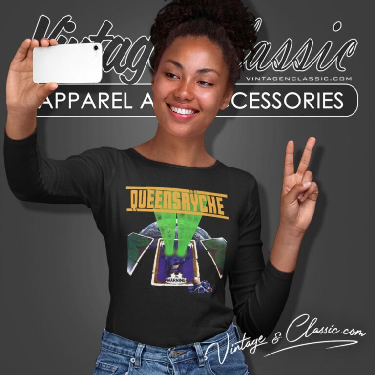 Queensryche Warning Long Sleeve Tee Queensryche Warning Long Sleeve Tee
