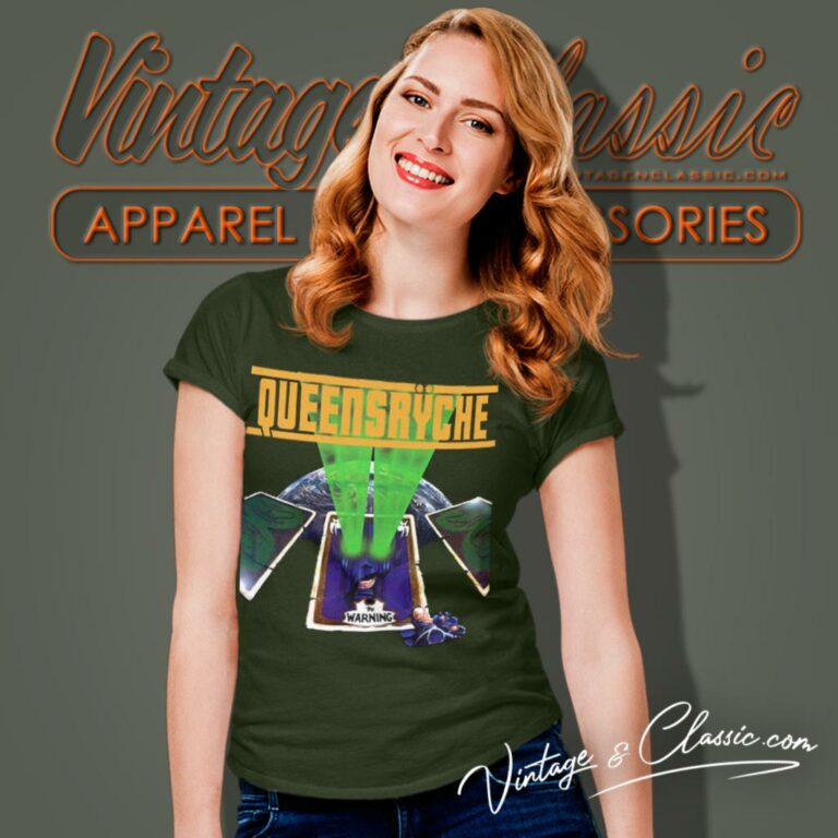 Queensryche Warning Women T Shirt Queensryche Warning Women T Shirt