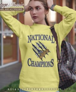 Quinnipiac Bobcats Hockey 2023 National Champions Sweatshirt