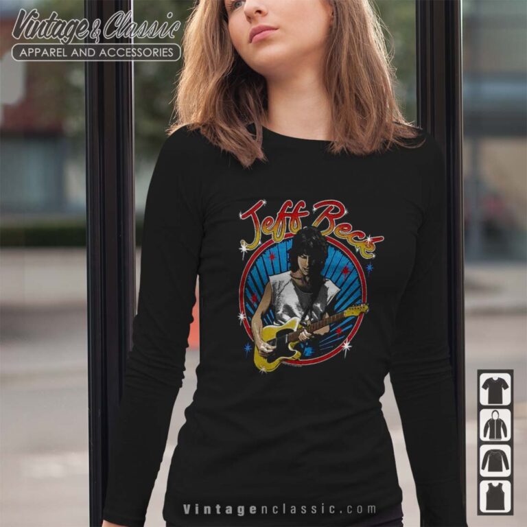 RIP Guitar Legend Jeff Beck Shirt RIP Jeff Beck Longsleeves RIP Guitar Legend Jeff Beck Shirt RIP Jeff Beck Longsleeves