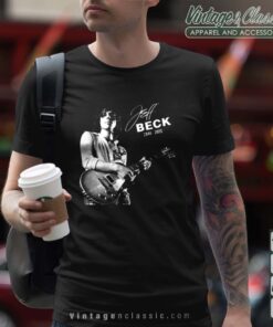 RIP Jeff Beck Guitar Legend Tshirt