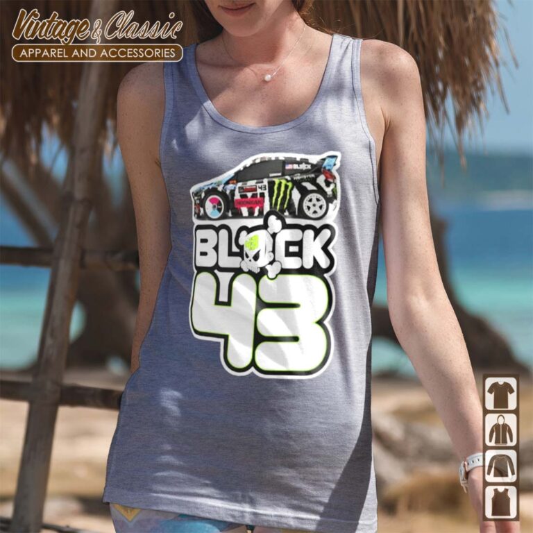 RIP Ken Block 43 Rally Driver Fan Tanktop RIP Ken Block 43 Rally Driver Fan Tanktop