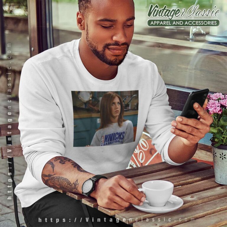 Rachel Green Knicks Basketball Sweatshirt Rachel Green Knicks Basketball Sweatshirt