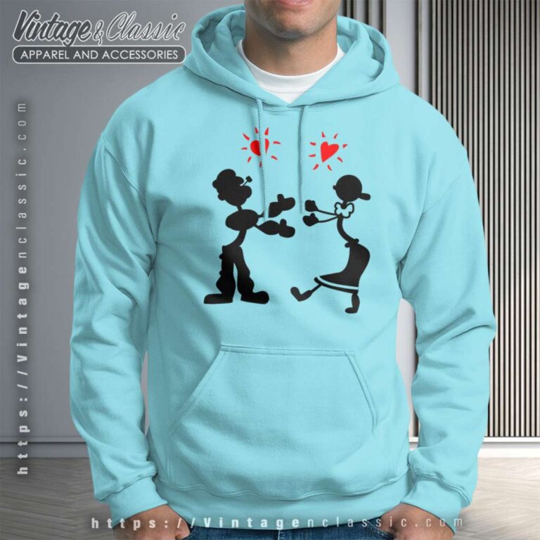 Rachel Green Popeye Olive Oyl Hoodie Rachel Green Popeye Olive Oyl Hoodie