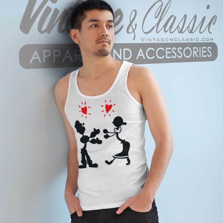 Rachel Green Popeye Olive Oyl Tank Top Racerback Rachel Green Popeye Olive Oyl Tank Top Racerback