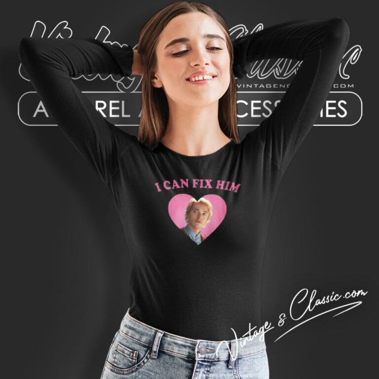 Rachel Zegler I Can Fix Him Coriolanus Snow Tom Blyth Long Sleeve Tee Rachel Zegler I Can Fix Him Coriolanus Snow Tom Blyth Long Sleeve Tee