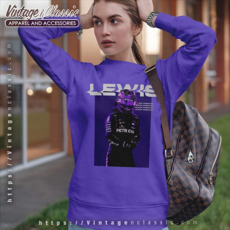 Racing Team F1 Mercedes 2023 Lewis Hamilton Sweatshirt Racing Team F1 Mercedes 2023 Lewis Hamilton Sweatshirt