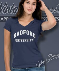 Radford University V Neck TShirt