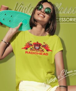 Radiohead Bear Crest Women T Shirt
