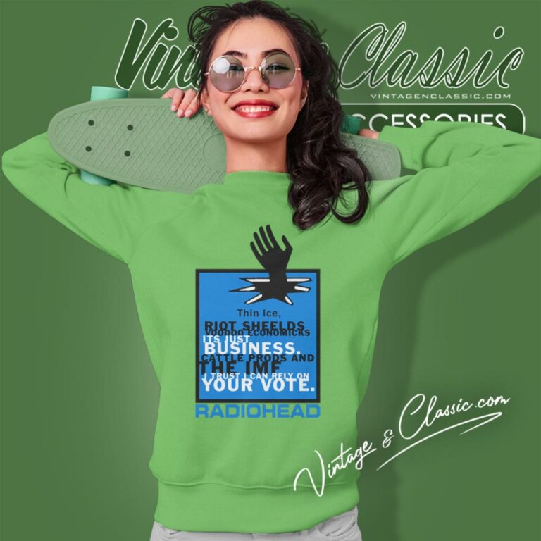 Radiohead Ok Computer Sweatshirt Radiohead Ok Computer Sweatshirt