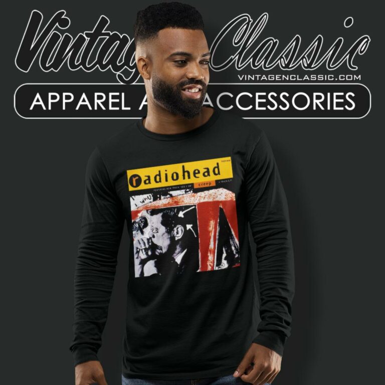Radiohead Creep Song Long Sleeve Tee Radiohead Creep Song Long Sleeve Tee