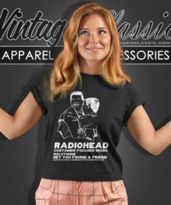 Radiohead Customer Focus Music Women T Shirt